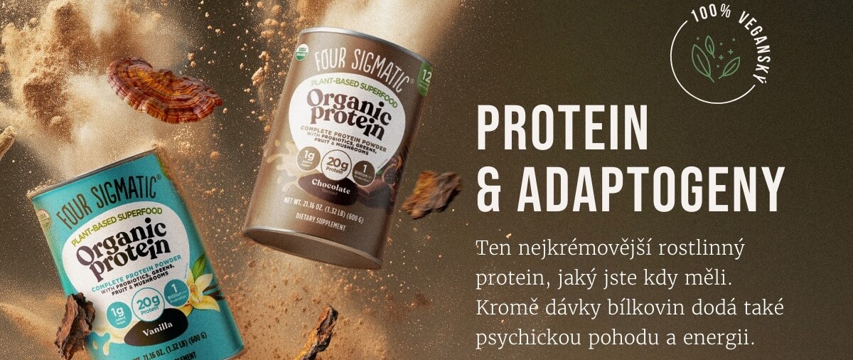 Tip: Vyzkoušejte čistě rostlinný organic protein s vysokým obsahem rostlinných bílkovin! Bez umělých přísad či sladidel!